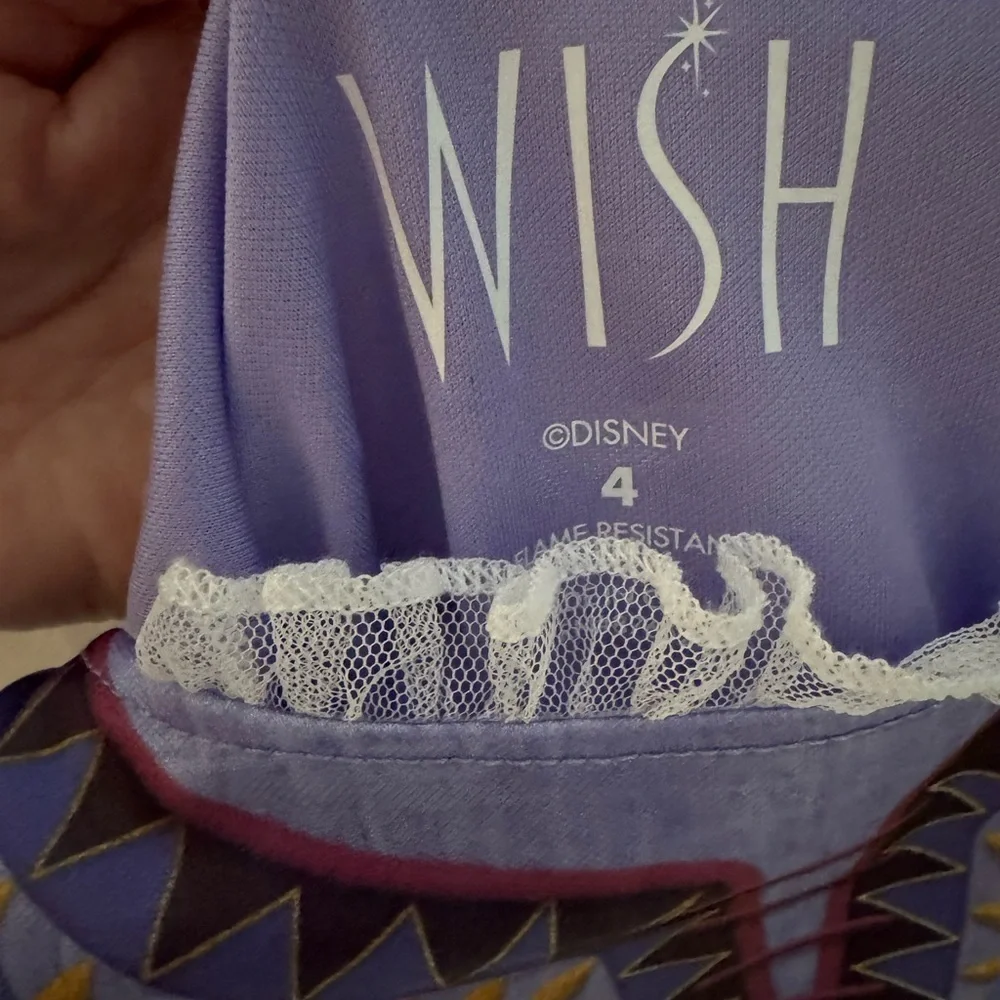 Disney Wish Asha purple girls dress